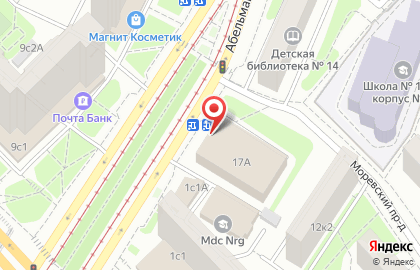 Московский детский театр марионеток на Абельмановской улице на карте