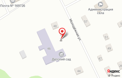 Почта России, АО в Сыктывкаре на карте