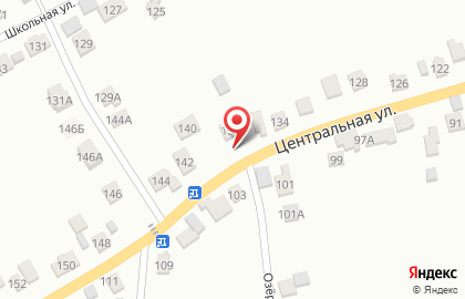 Лилия на Центральной улице на карте