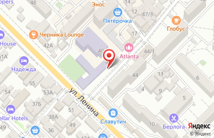 Лилия на улице Ленина на карте