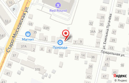Магазин зоотоваров Природа в Железнодорожном районе на карте