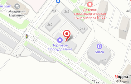 Компания Торговое Оборудование на улице Ивана Сусанина на карте