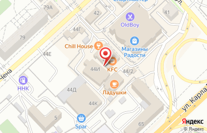 Центр паровых коктейлей Чилл Хаус в Железнодорожном районе на карте