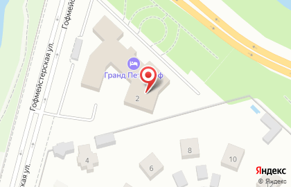 Гранд Петергоф, Спа-отель на карте