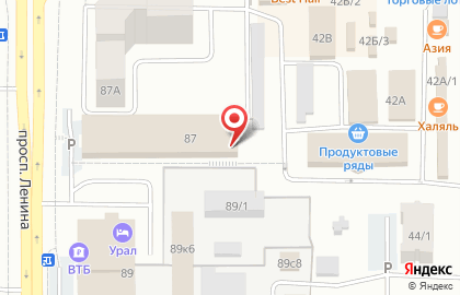 Салон мебели МЕБЕЛЬ холл в Правобережном районе на карте