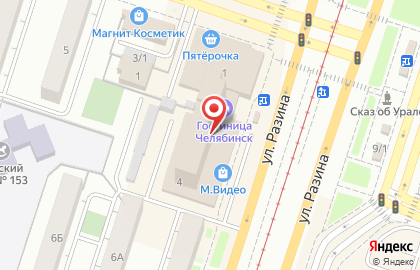 Городские зрелищные кассы в Советском районе на карте