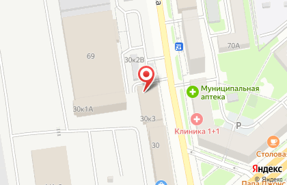 Бассейн Капитан в Дзержинском районе на карте
