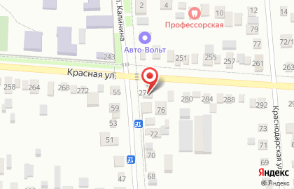 Продуктовый магазин Изюминка в Прикубанском районе на карте