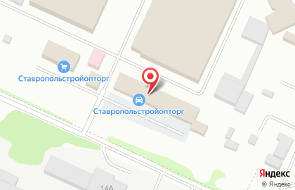 ЗАО Ставропольстройопторг на карте