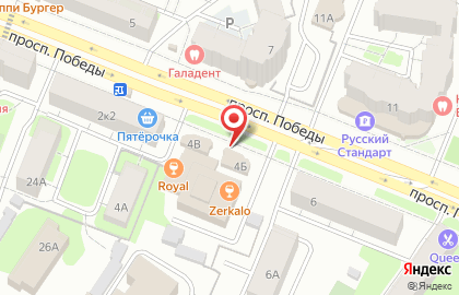 Салон мобильной связи Связной на проспекте Победы на карте
