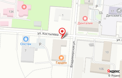 Творческая студия Цветочный мастер в Центральном районе на карте