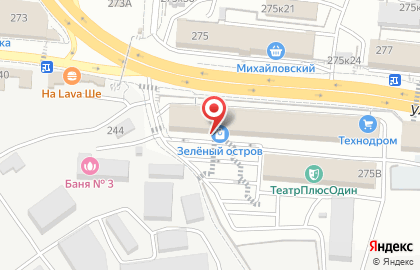 Оператор связи Мегафон в Первомайском районе на карте