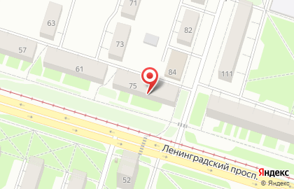 Магазин Садовод на Ленинградском проспекте, 75 на карте