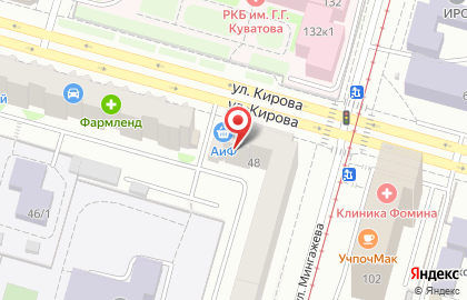 Ортопедический салон Медицинские изделия в Кировском районе на карте