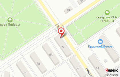 Магазин Башспирт на Революционной улице в Ишимбае на карте