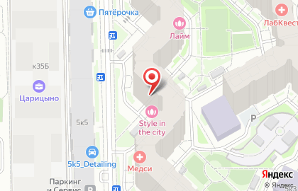 Школа шахмат Шахматное искусство на 6-й Радиальной улице на карте