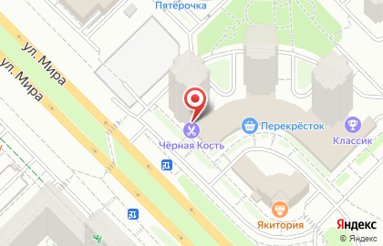 Магазин автозапчастей Exist.ru на улице Мира на карте