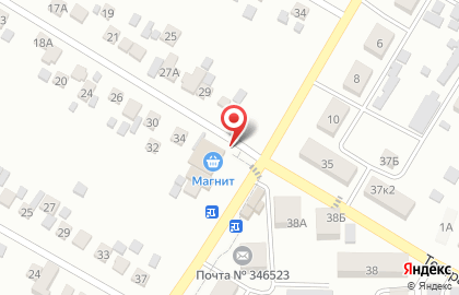 Супермаркет Магнит в Ростове-на-Дону на карте