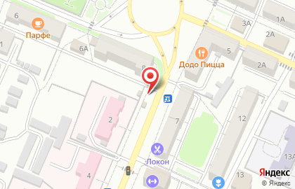 Киоск печатной продукции Союзпечать в Фокинском районе на карте