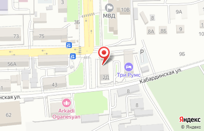 Кафе-столовая на Пушкинской улице на карте