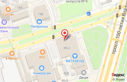 Ювелирный салон Золотой карат в Советском районе на карте