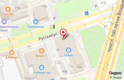 Ломбард Приморье в Советском районе на карте