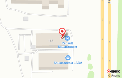 Автосалон Renault в Кировском районе на карте
