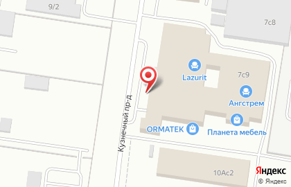 Магазин мебели ТриЯ в Автозаводском районе на карте