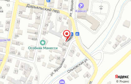Продовольственный магазин Сиони на карте