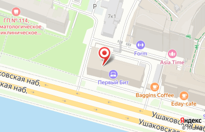 "Первый Бит", Санкт-Петербург на карте