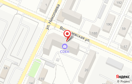 Мужской клуб Secret на улице Николаева на карте