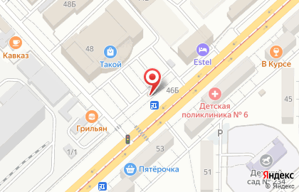 Киоск БлинМастер на Рабоче-Крестьянской улице на карте