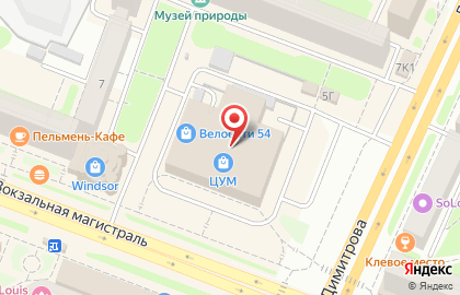 РАСТИ на Площади Гарина-Михайловского на карте