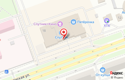 Торгово-развлекательный центр Спутник на Шушенской улице на карте