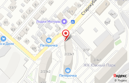 Строительная компания Специализированный застройщик СпецСтройКубань на Старокубанской улице на карте