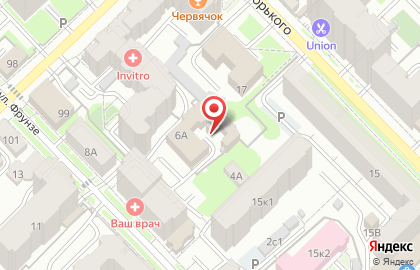 Военный комиссариат Октябрьского и Советского районов Рязанской области на карте