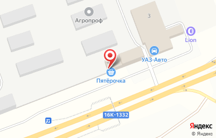 Супермаркет Пятёрочка в Казани на карте