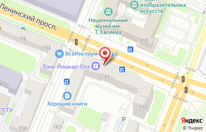 Торгово-сервисная компания Карекс в Йошкар-Оле на карте