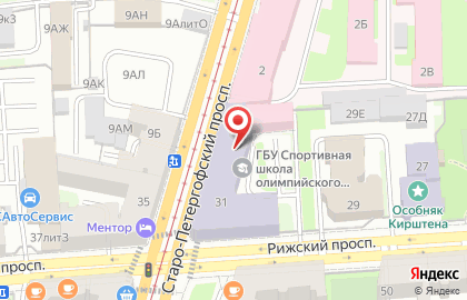 Спб. Федерация Прыжков на Батуте на карте