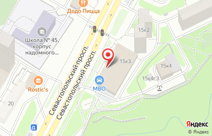 Банкомат МКБ в Москве на карте