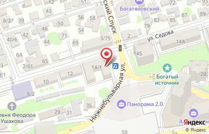 Строительная компания Клубный дом Богатяновский на проспекте Богатяновский Спуск на карте