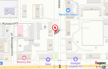 Служба доставки Federico pizza на карте
