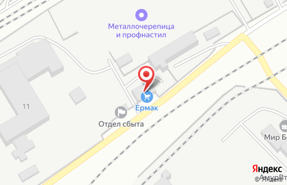 ООО Сибирский ресурс на Домостроительной улице на карте