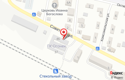 Автомалярная мастерская на Советской улице на карте