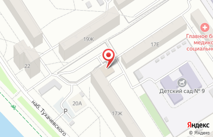 Супермаркет Магнит на Волочаевской улице, 17ж на карте