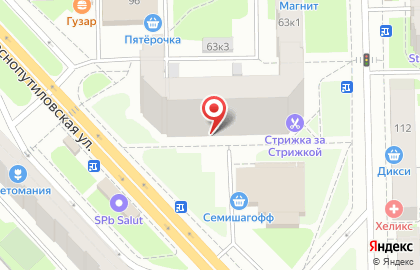 Управление Федерального казначейства по Ленинградской области в Санкт-Петербурге на карте