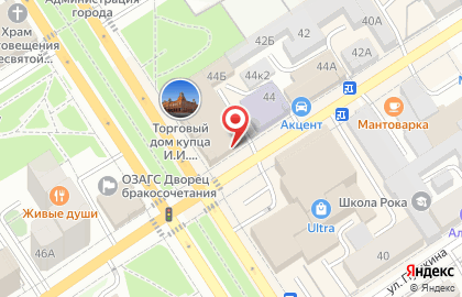 Туристическое агентство Anex Tour на проспекте Ленина, 14 на карте