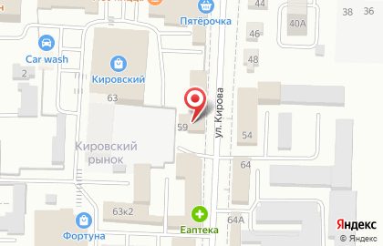 Служба доставки DPD на улице Кирова на карте
