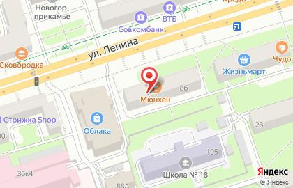 Бар Суши WOK в Дзержинском районе на карте