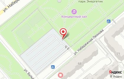 Автостоянка Юкон на карте